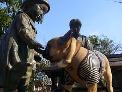 何かをもらうワン太郎